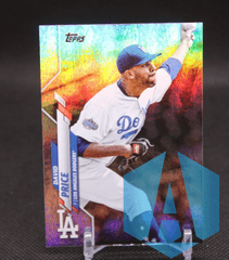 2020 Topps Update Rainbow Foil #U100 David Price Dodgers